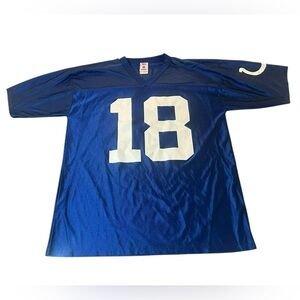 NFL Men Indianapolis Colts Peyton‎ Manning Jersey Sz Large